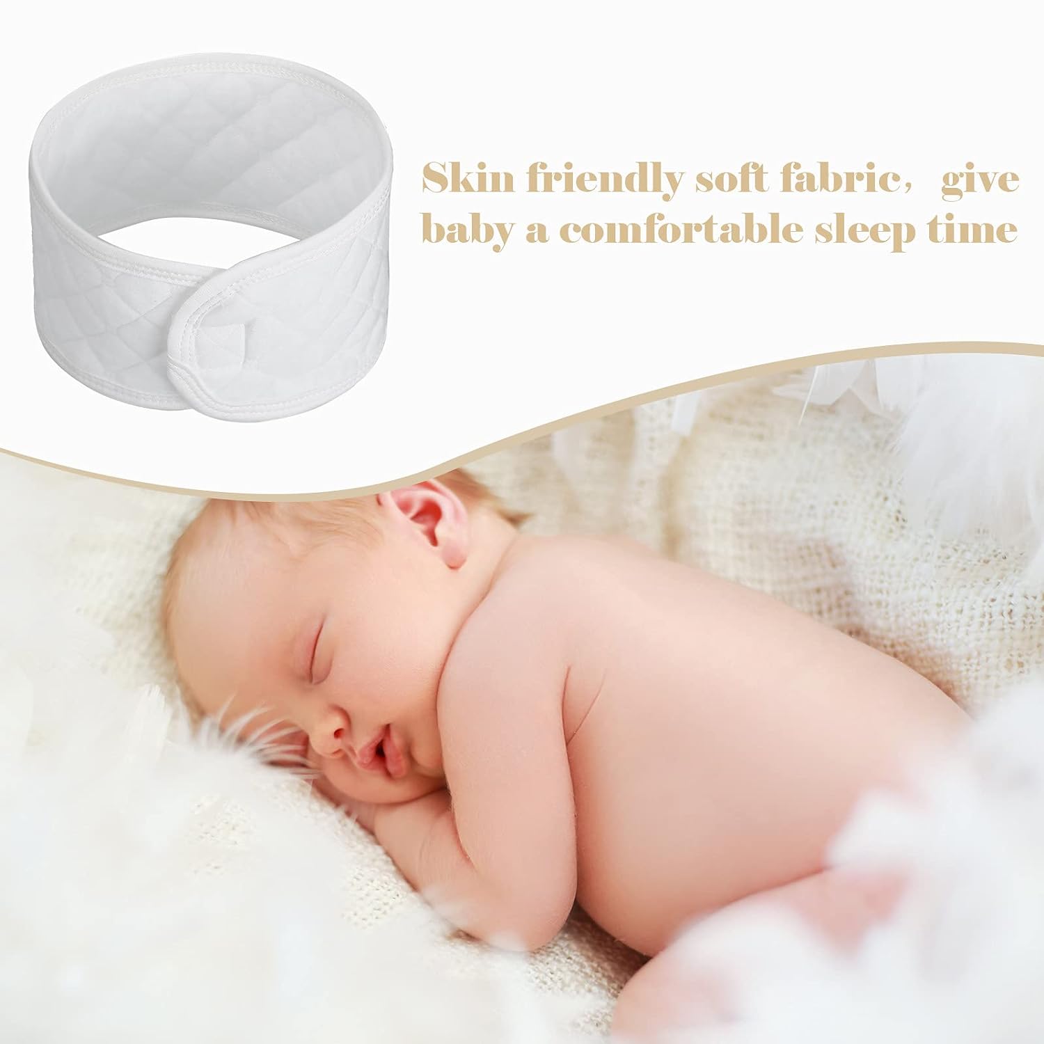 Nuanchu 20 Pieces Baby Belly Band Cotton Newborn Belly Belt Infant Umbilical Cord Protector Soft Baby Belly Button Band Newborn Navel Belt for Protection Abdomen Baby Boy Girl Gifts 0-12 Months - Image 4